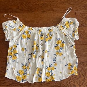 off the shoulders top